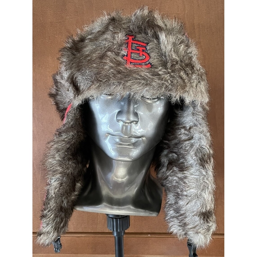 St.Louis Cardinals Lumberjack Hat One Size Fits Most‎ Super Warm